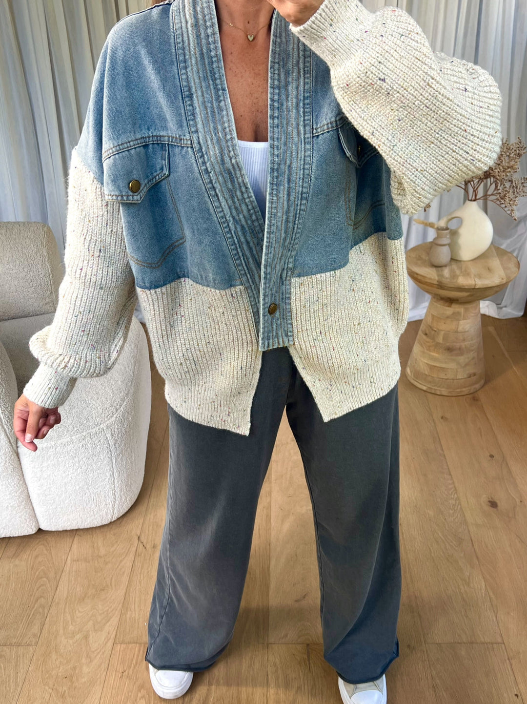 Stilla | Klassisk Jeansjakke i Denim