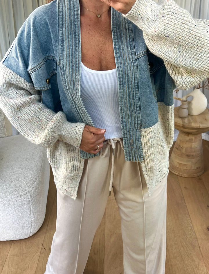 Stilla | Klassisk Jeansjakke i Denim