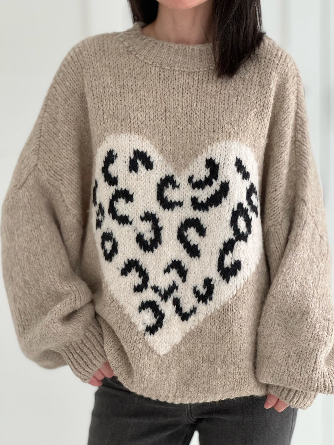Stilla | Pullover, Hjerte Løve
