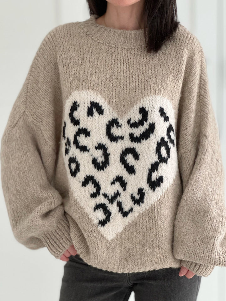 Stilla | Pullover, Hjerte Løve