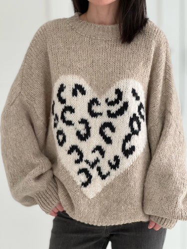 Stilla | Pullover, Hjerte Løve