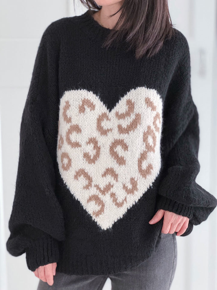 Stilla | Pullover, Hjerte Løve