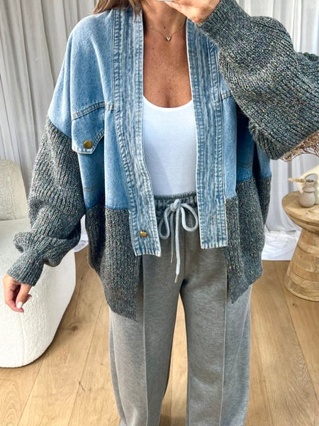 Stilla | Klassisk Jeansjakke i Denim