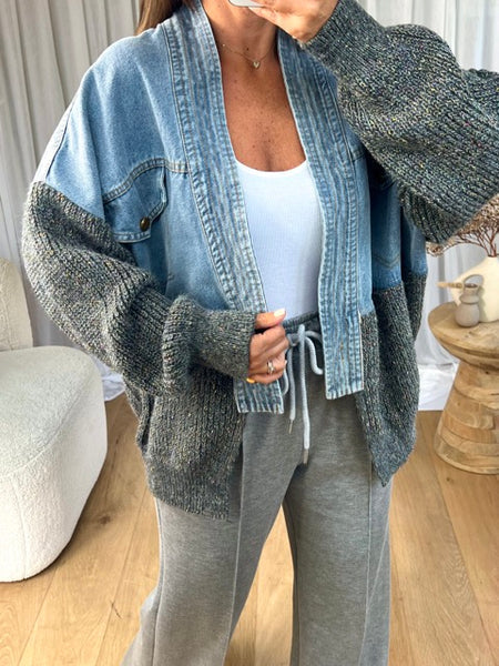 Stilla | Klassisk Jeansjakke i Denim