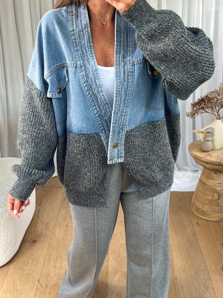 Stilla | Klassisk Jeansjakke i Denim