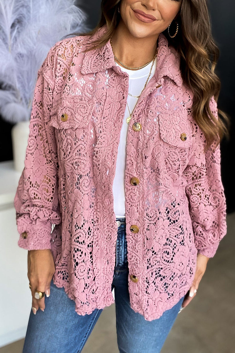 Stilla | Sweet Love Overstørrelse Blonde Shacket