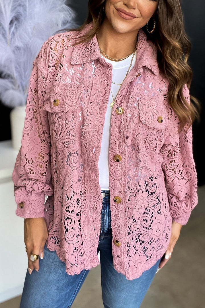 Stilla | Sweet Love Overstørrelse Blonde Shacket
