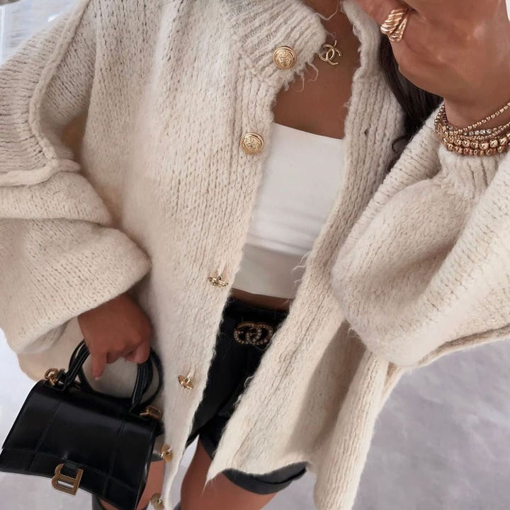 Stilla | Stilet Oversized Uld Cardigan til Damer