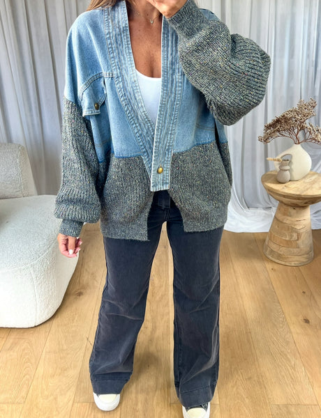Stilla | Klassisk Jeansjakke i Denim