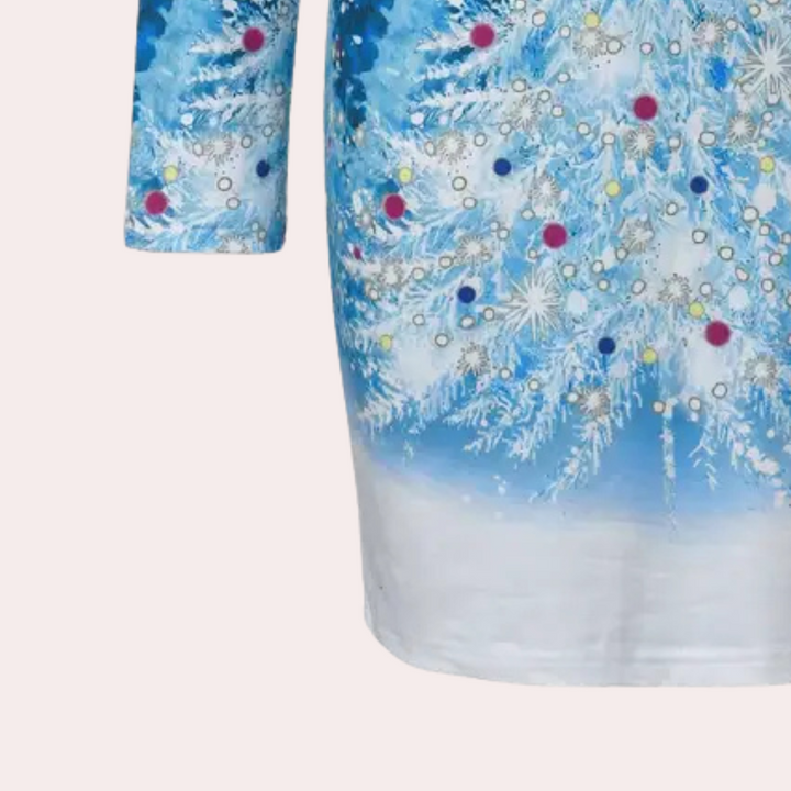 Stilla | Elegant Jule Mini Kjole til Damer