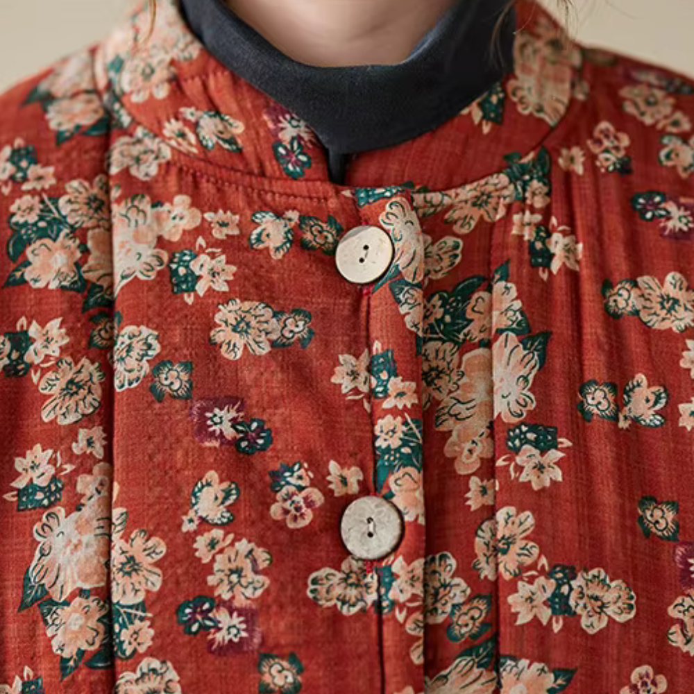 Stilla | Vintage Blomsterjakke til Dame