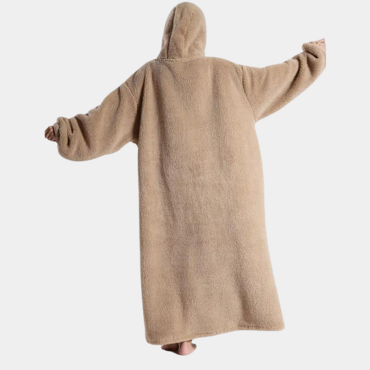 Stilla | Varm Overdimensioneret Tæppe Hoodie til Kvinder