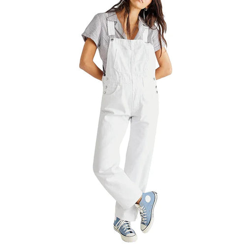 Skovae | Stilfuld Denim Overall med Løs Pasform