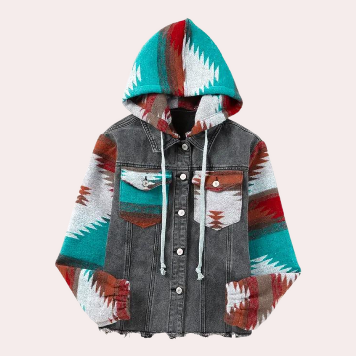Stilla | Retro Denimjakke til Kvinder