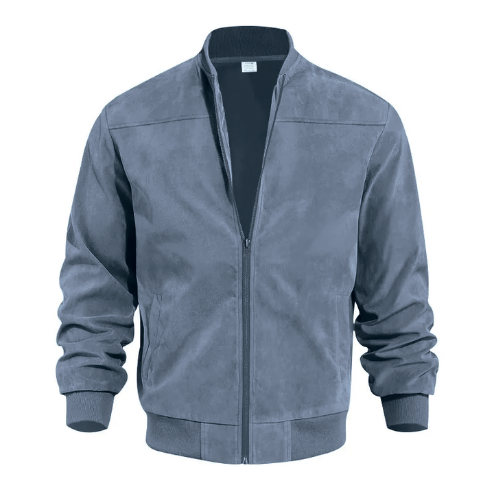 Stilla | Suede Bomberjakke