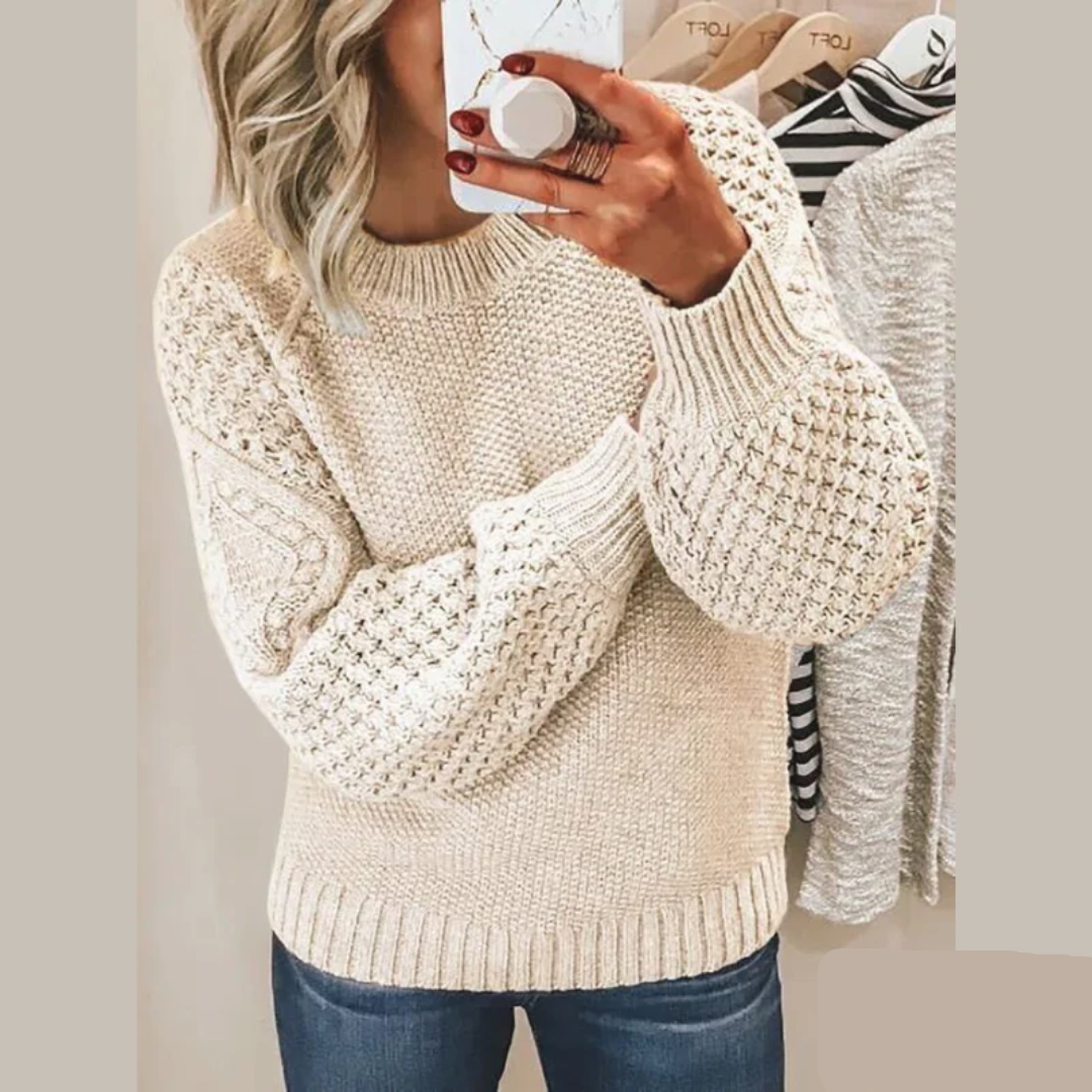 Stilla | Blød strikpullover