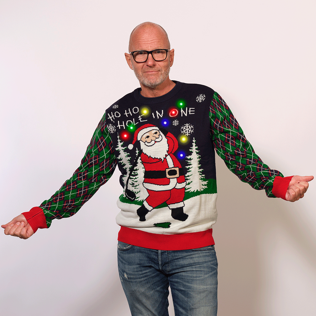 Stilla | Ho Ho Hole In One Juletrøje Herrer