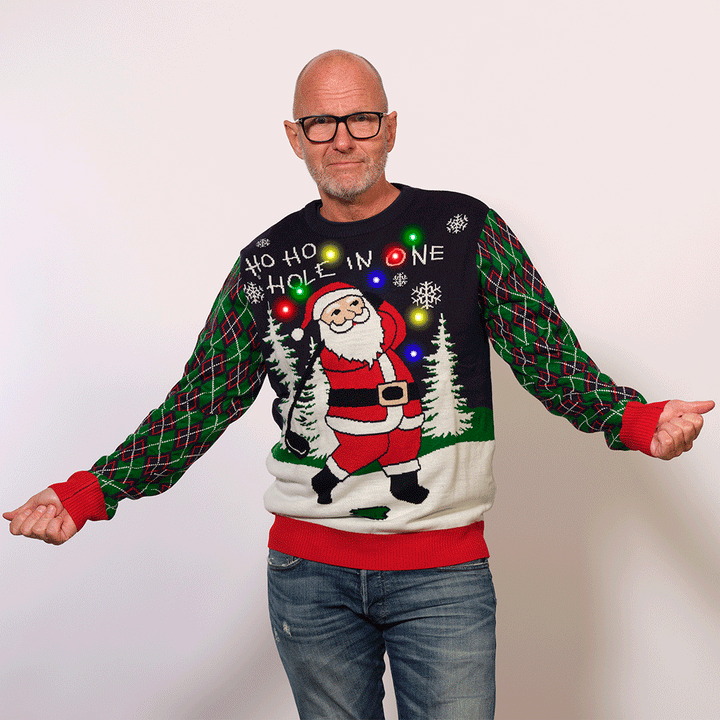 Stilla | Ho Ho Hole In One Juletrøje Herrer