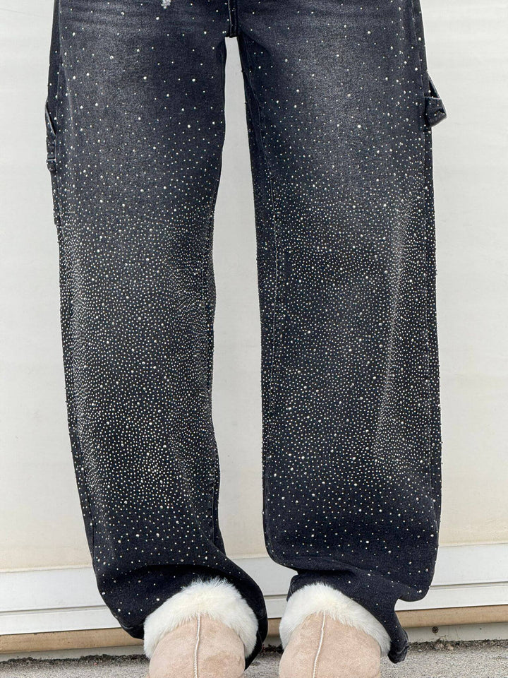Stilla | Dekorativ Diamant Jeans