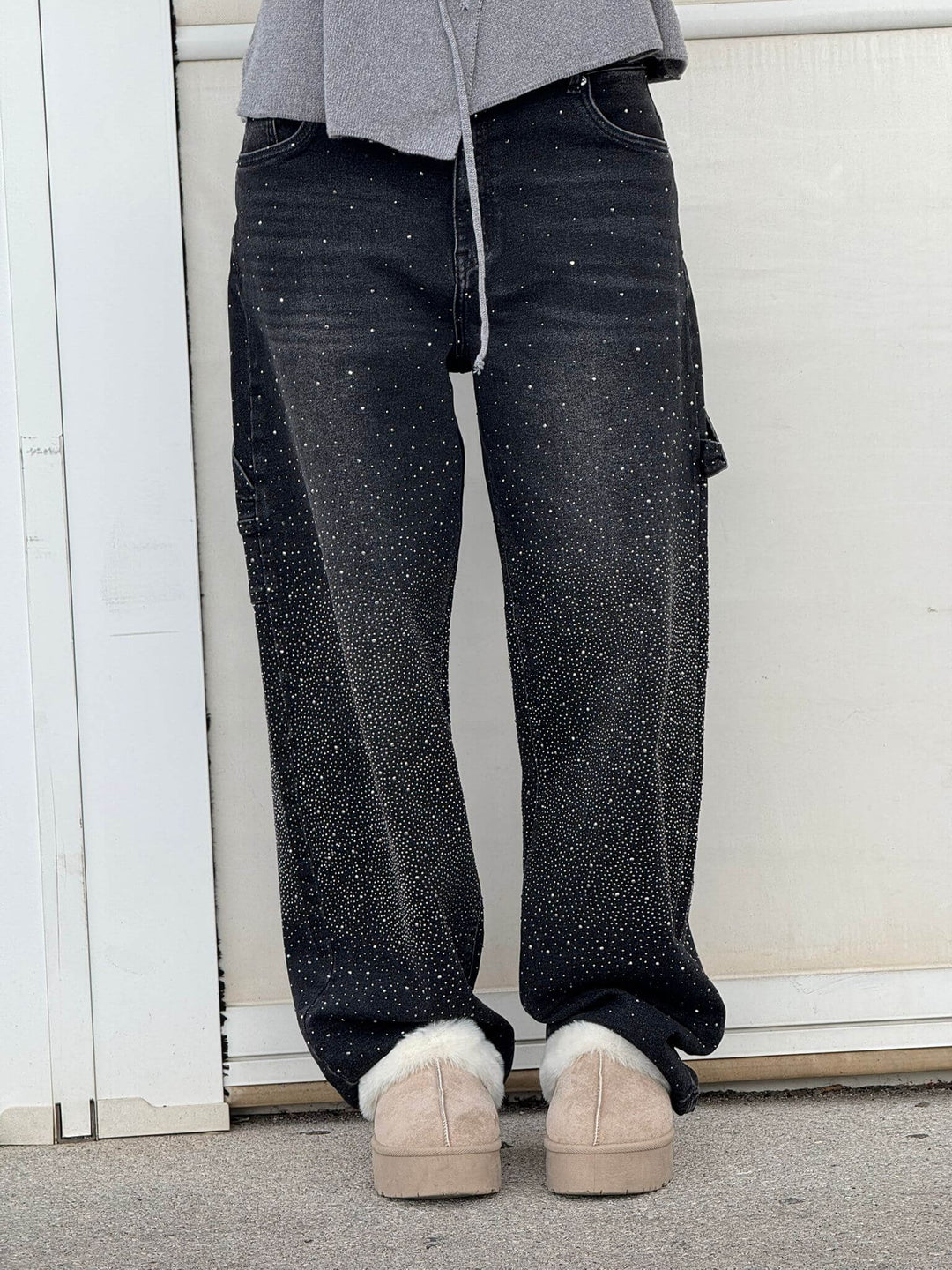 Stilla | Dekorativ Diamant Jeans
