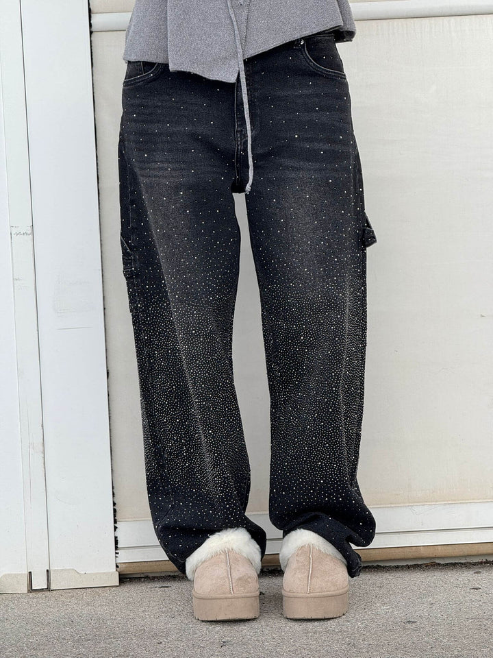 Stilla | Dekorativ Diamant Jeans