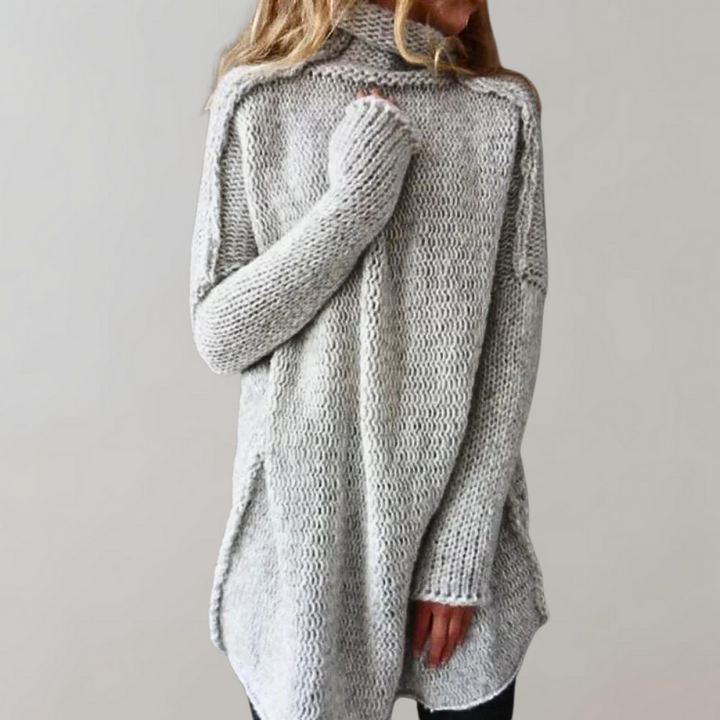 Stilla | Afslappet Skåret Lang Sweatshirt