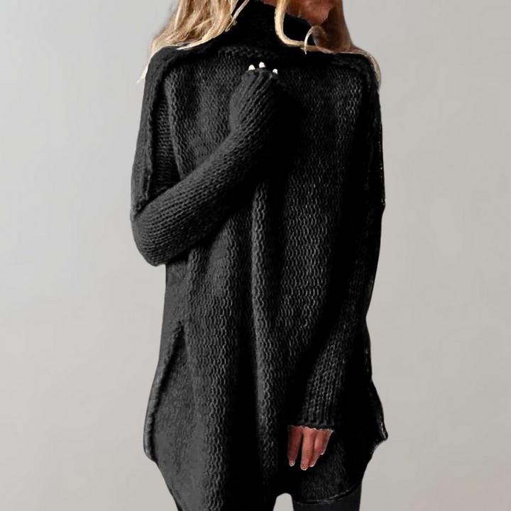 Stilla | Afslappet Skåret Lang Sweatshirt