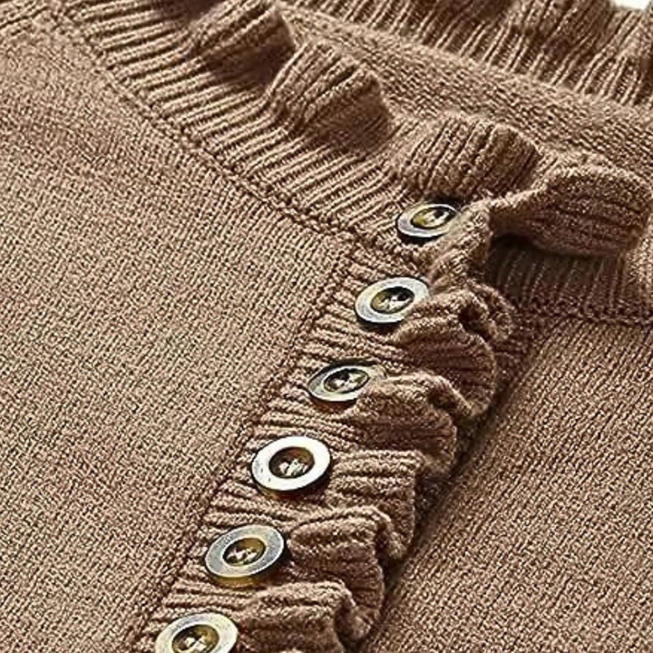 Stilla | Moderigtigt Flæse Sweater til Kvinder