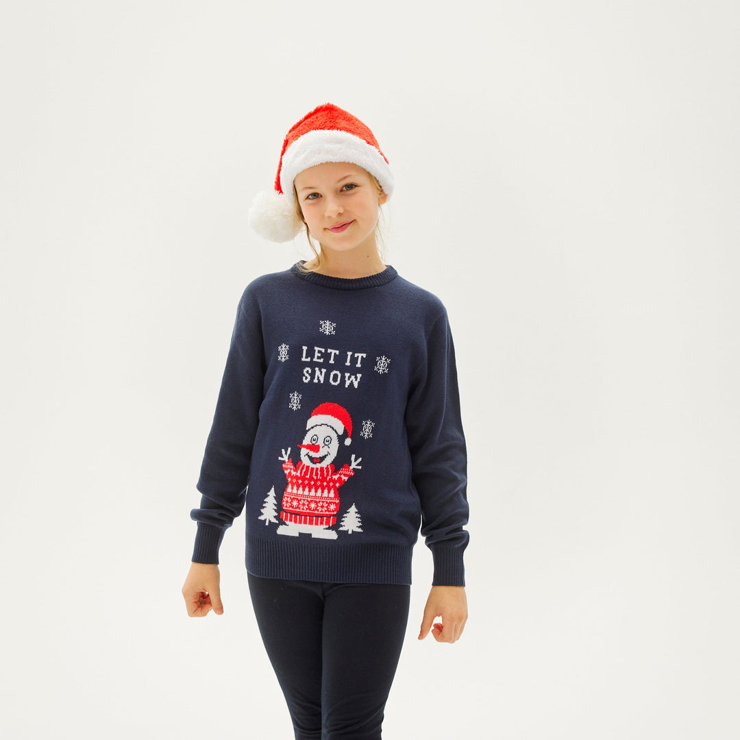 Stilla | Lad Det Sne Jule-Sweater Børn