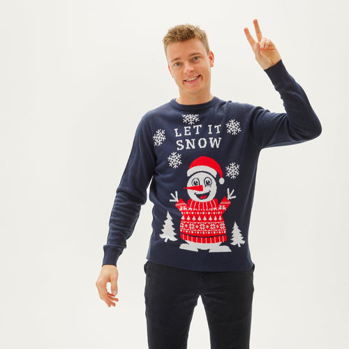 Stilla | Lad det sne jule-sweater herre
