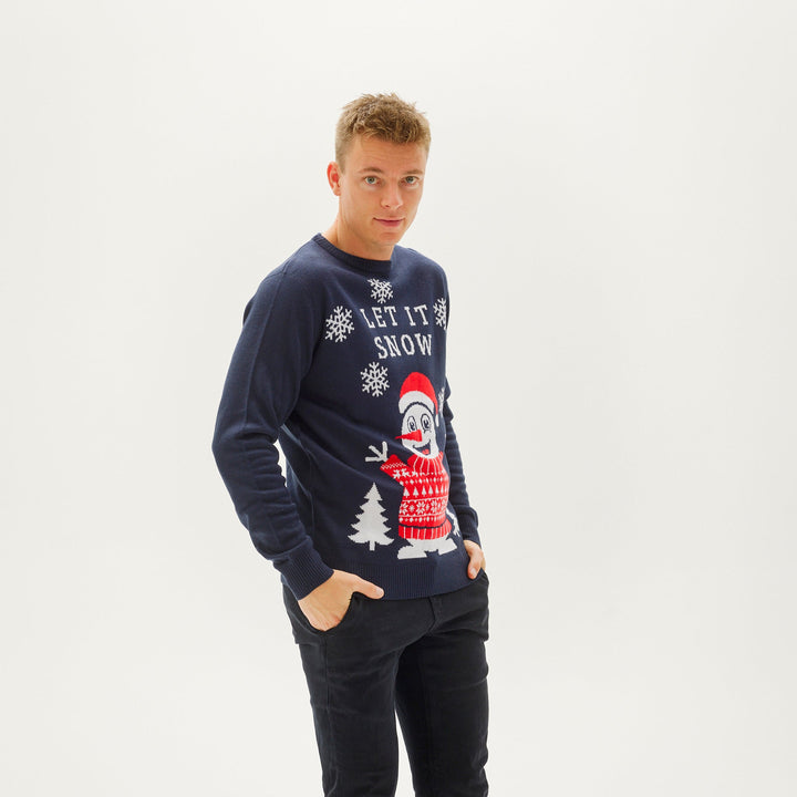 Stilla | Lad det sne jule-sweater herre