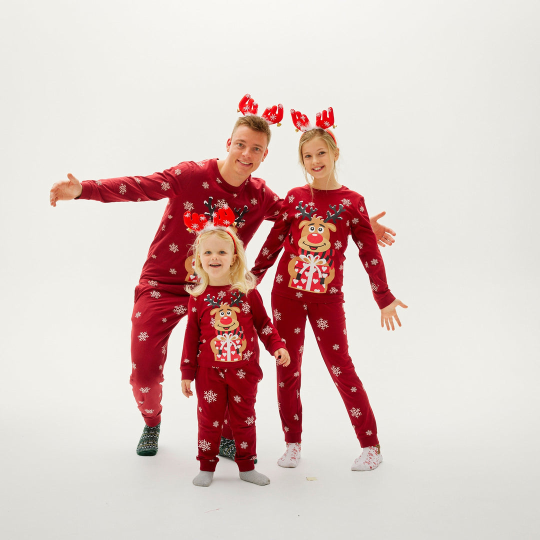 Stilla | Rudolf's Sweet Christmas Pyjamas Rød Dame