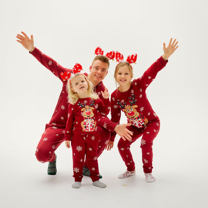 Stilla | Rudolf's Sweet Christmas Pyjamas Rød Dame