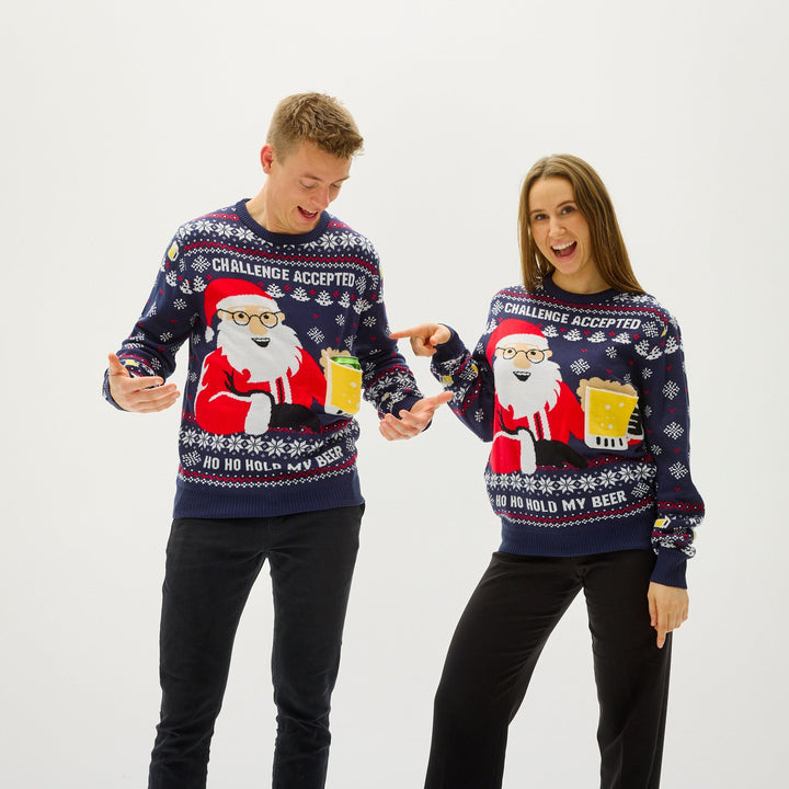 Stilla | Ho Ho Hold My Beer Sweatshirt Herre