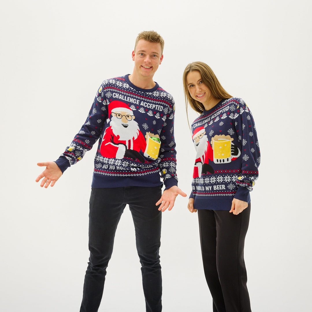 Stilla | Ho Ho Hold My Beer Sweatshirt Dame