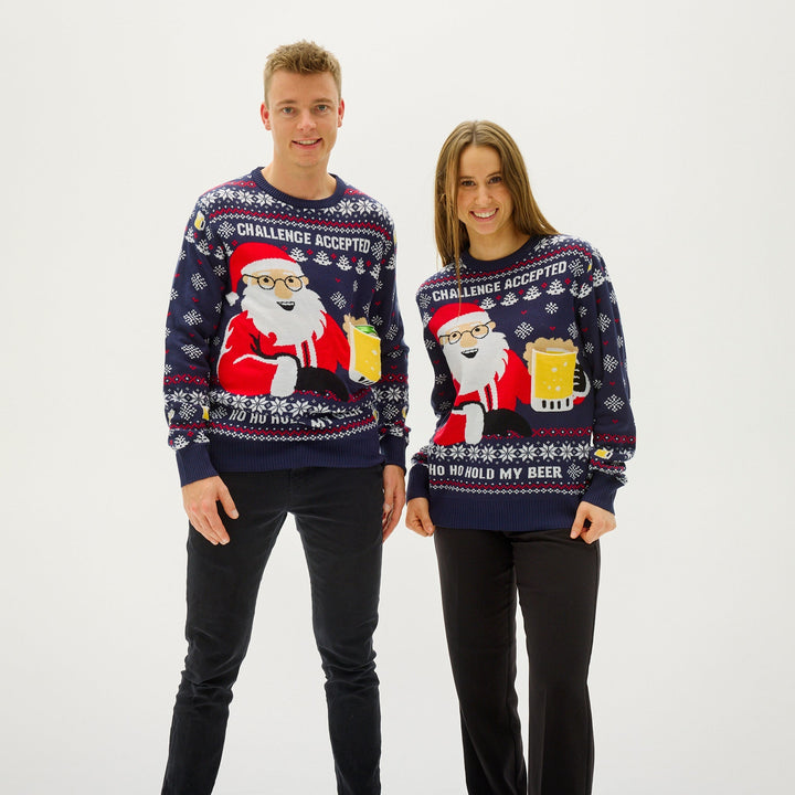Stilla | Ho Ho Hold My Beer Sweatshirt Herre