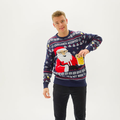 Stilla | Ho Ho Hold My Beer Sweatshirt Herre