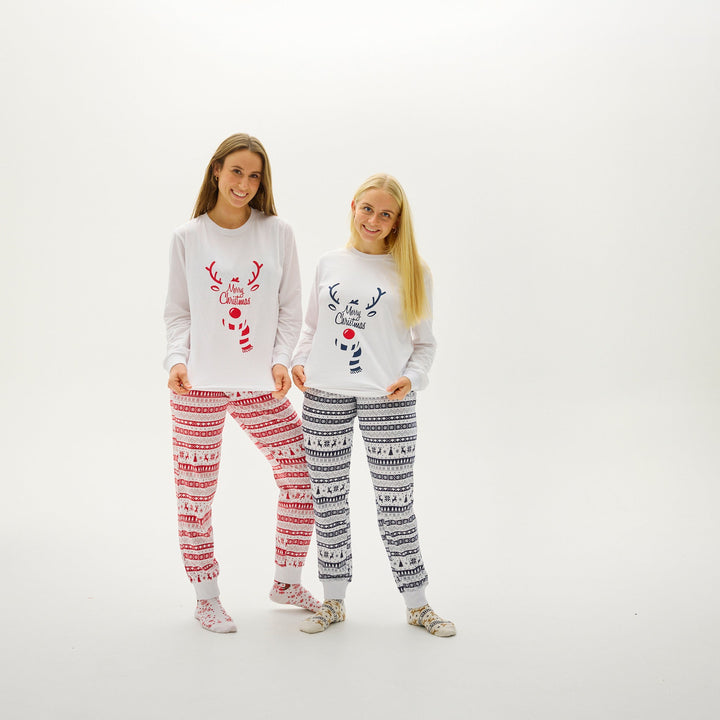Stilla | Sød Jule-Pyjamas Rød Herrer