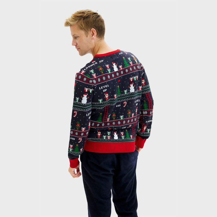 Stilla | Vintage Gamer Jul Sweatshirt Herre