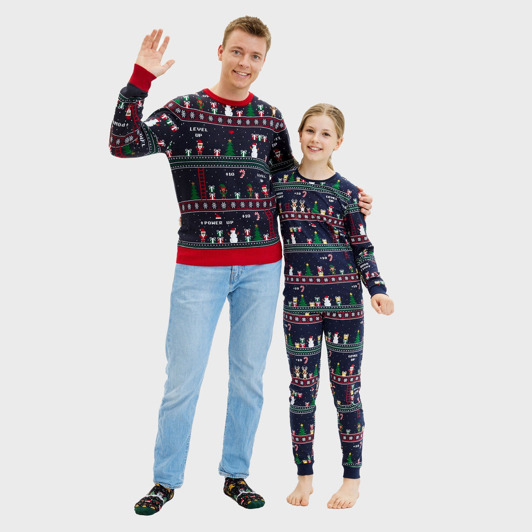 Stilla | Vintage Gamer Jul Sweatshirt Herre