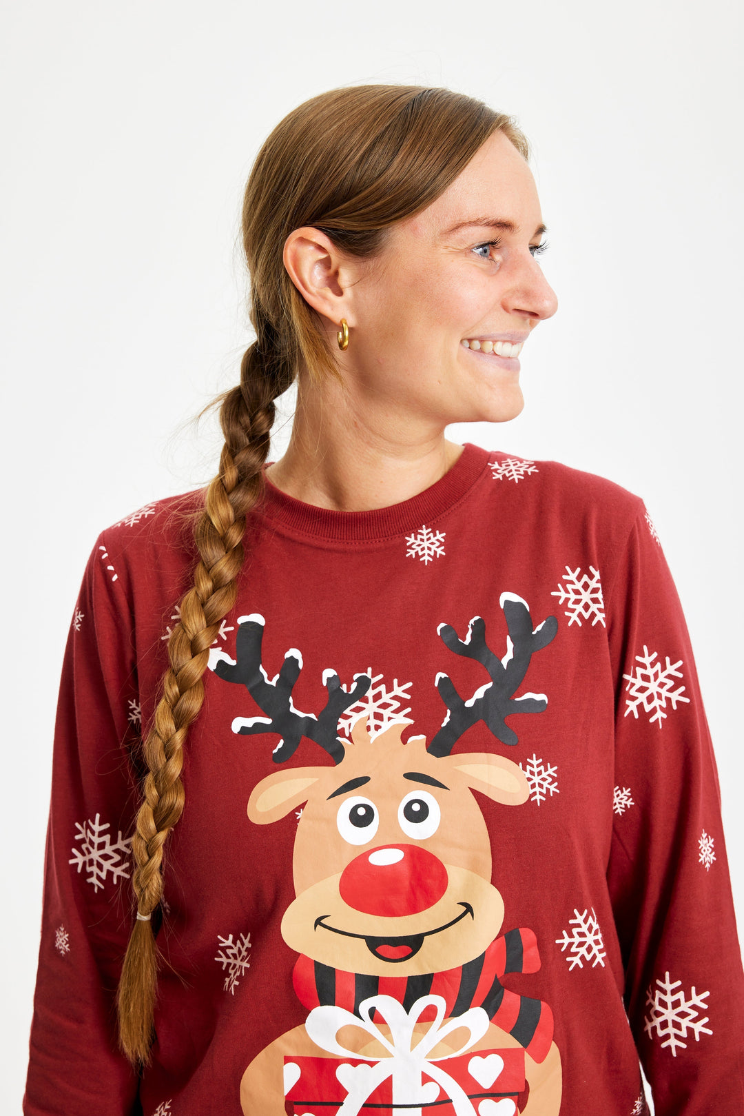 Stilla | Rudolf's Sweet Christmas Pyjamas Rød Dame