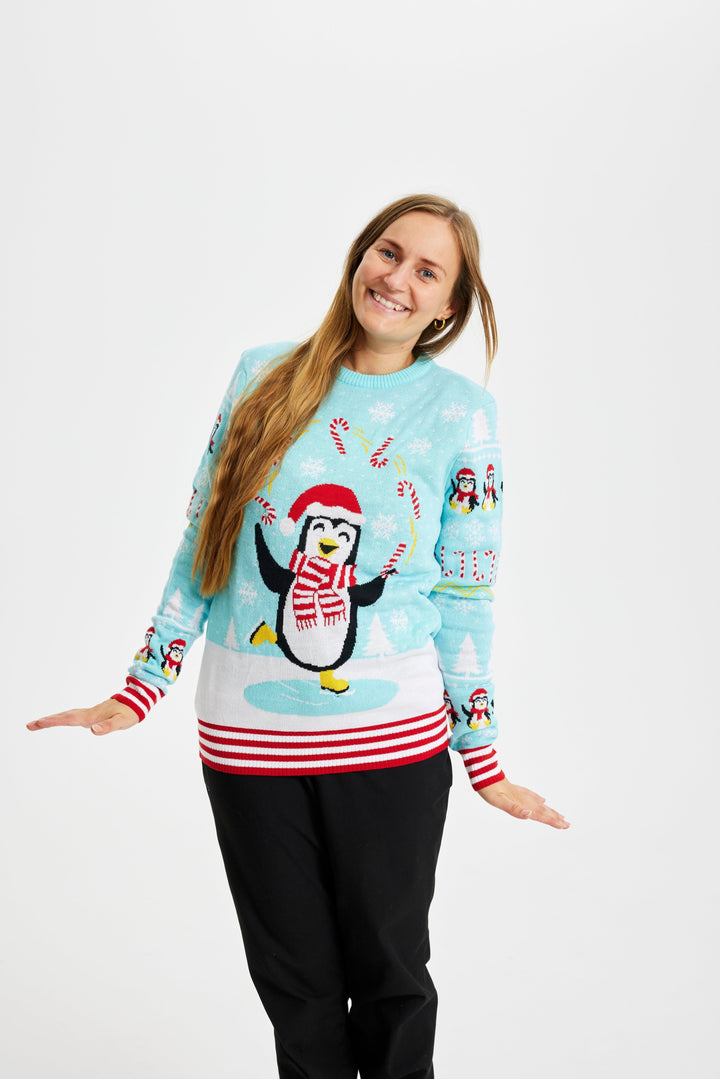 Stilla | Pingos julesweater LED kvinder