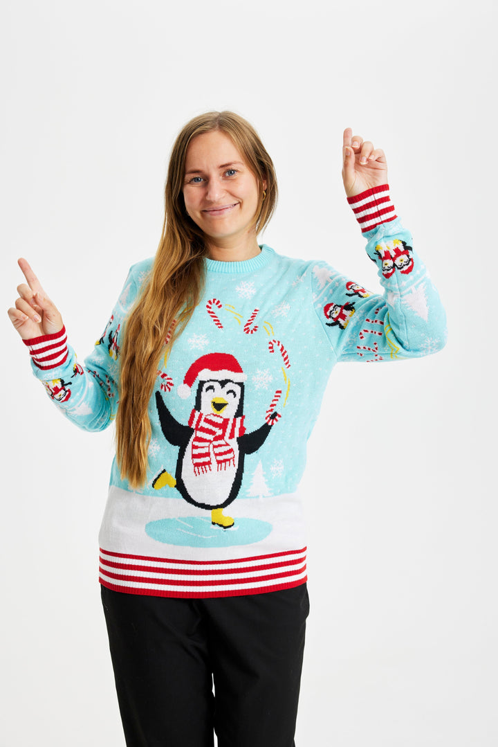 Stilla | Pingos julesweater LED kvinder