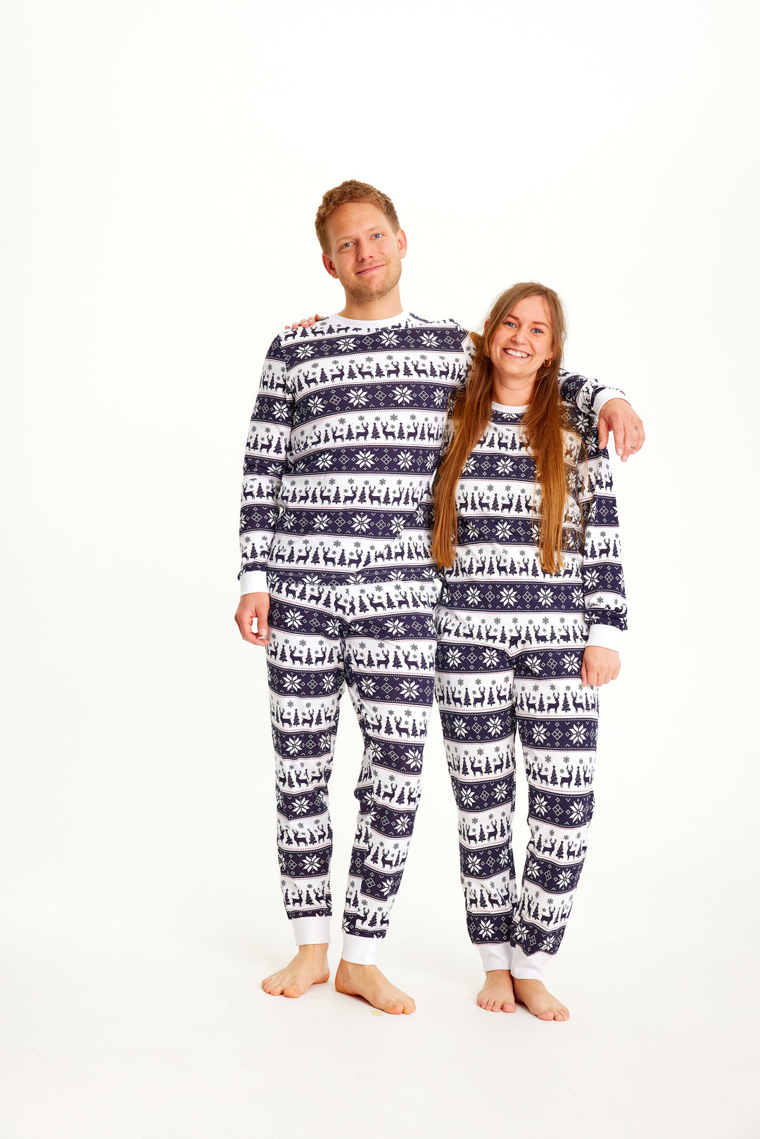 Stilla | Rensdyr Jul Pyjamas Marine Mænd