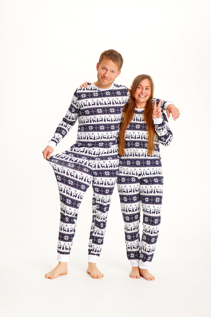 Stilla | Rensdyr Jul Pyjamas Marine Mænd