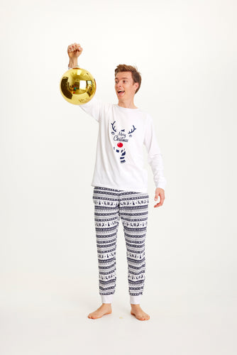 Stilla | Søde Jul Pyjamas Blå Mænd