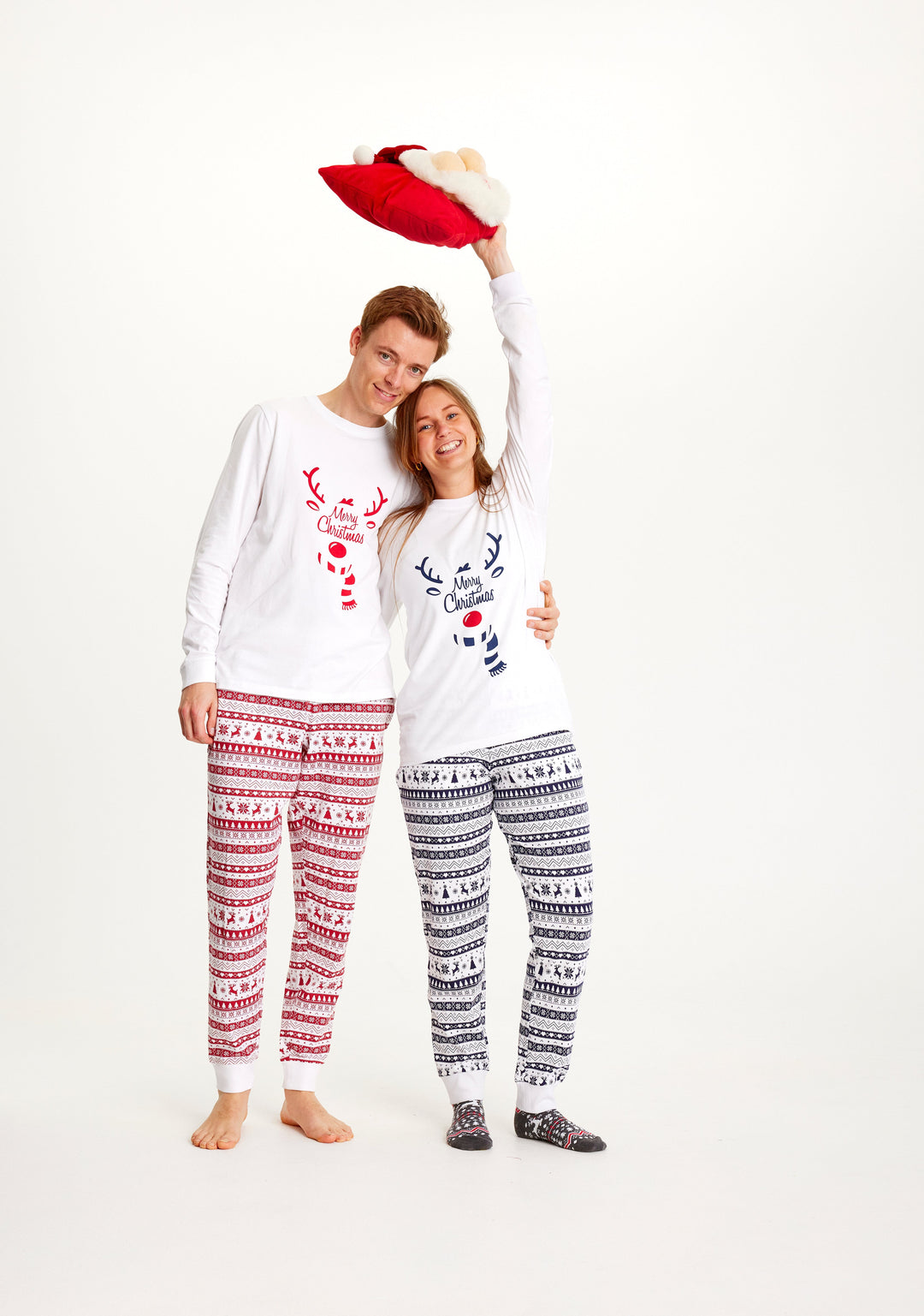 Stilla | Søde Jul Pyjamas Blå Mænd