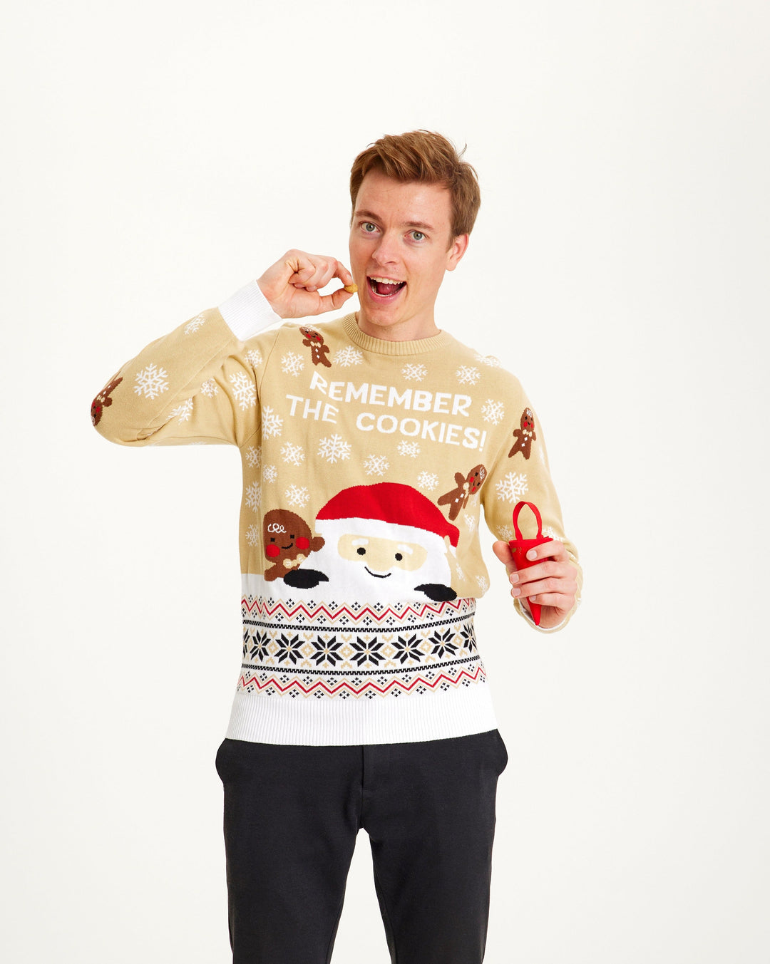 Stilla | Den Cookie julesweater til mænd