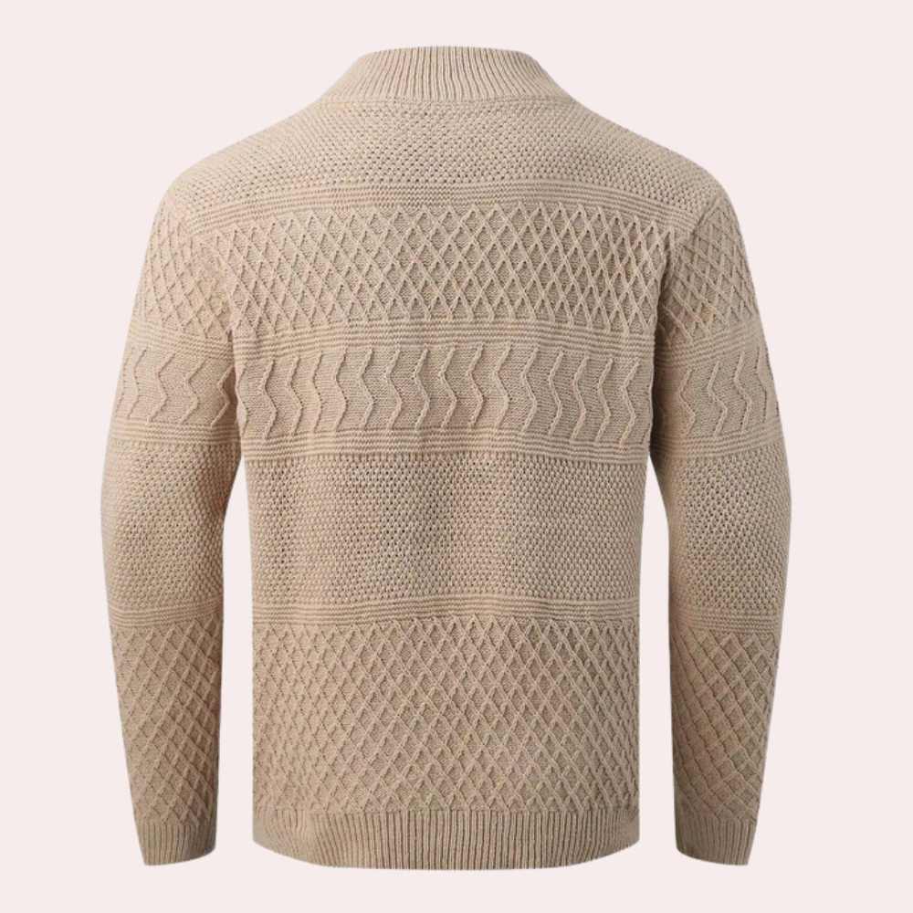 Stilla | Trendy Strikket Cardigan til Mænd