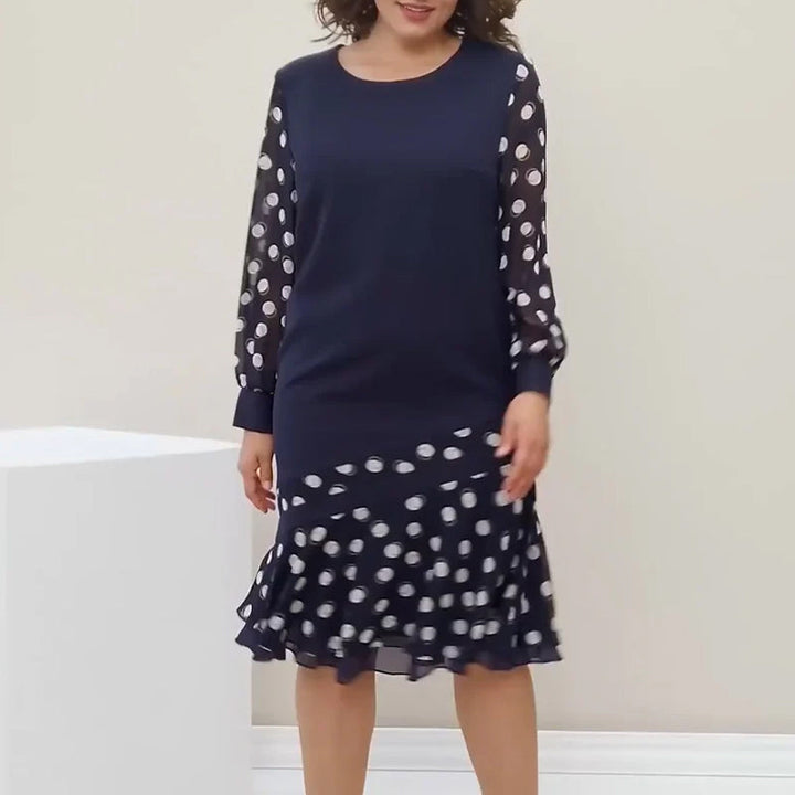Stilla | Rundhals Lange ærmer Polka Dot